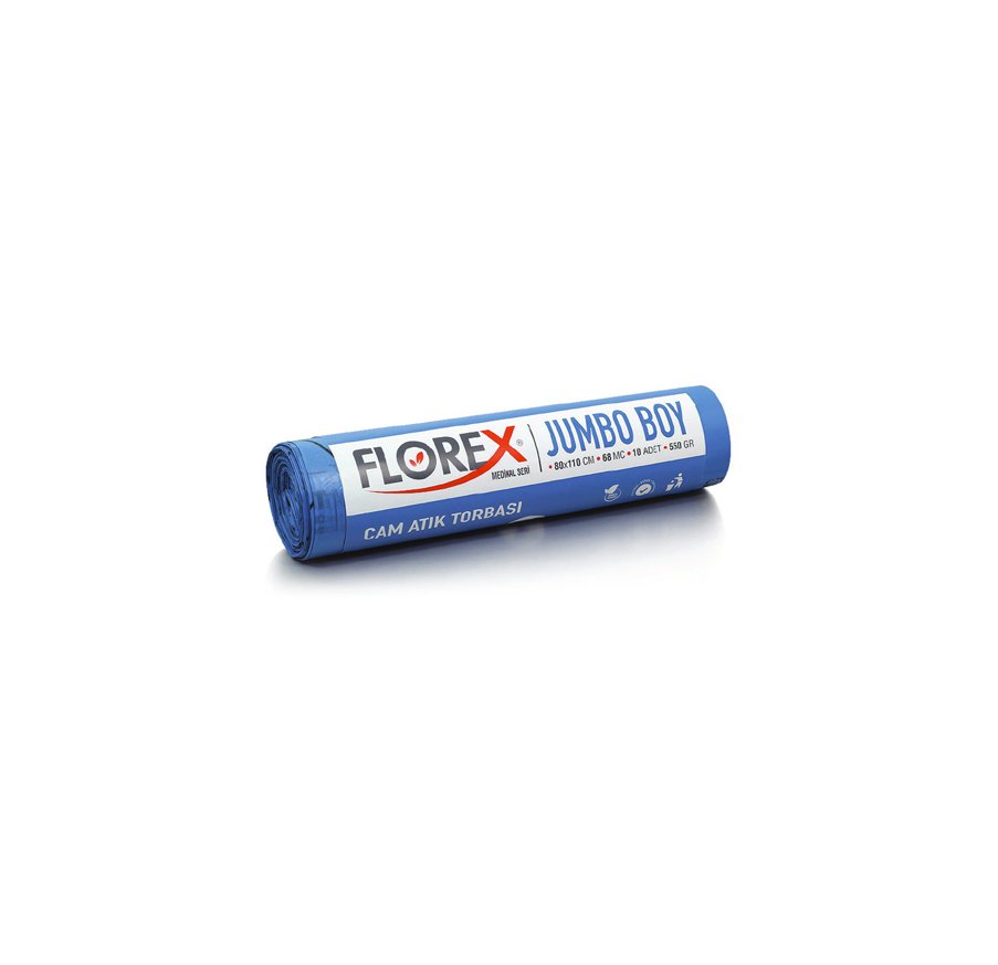 Florex Cam Atık Baskılı Jumbo 80×110